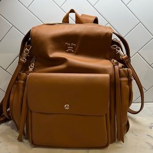 Leather Diaper Bag